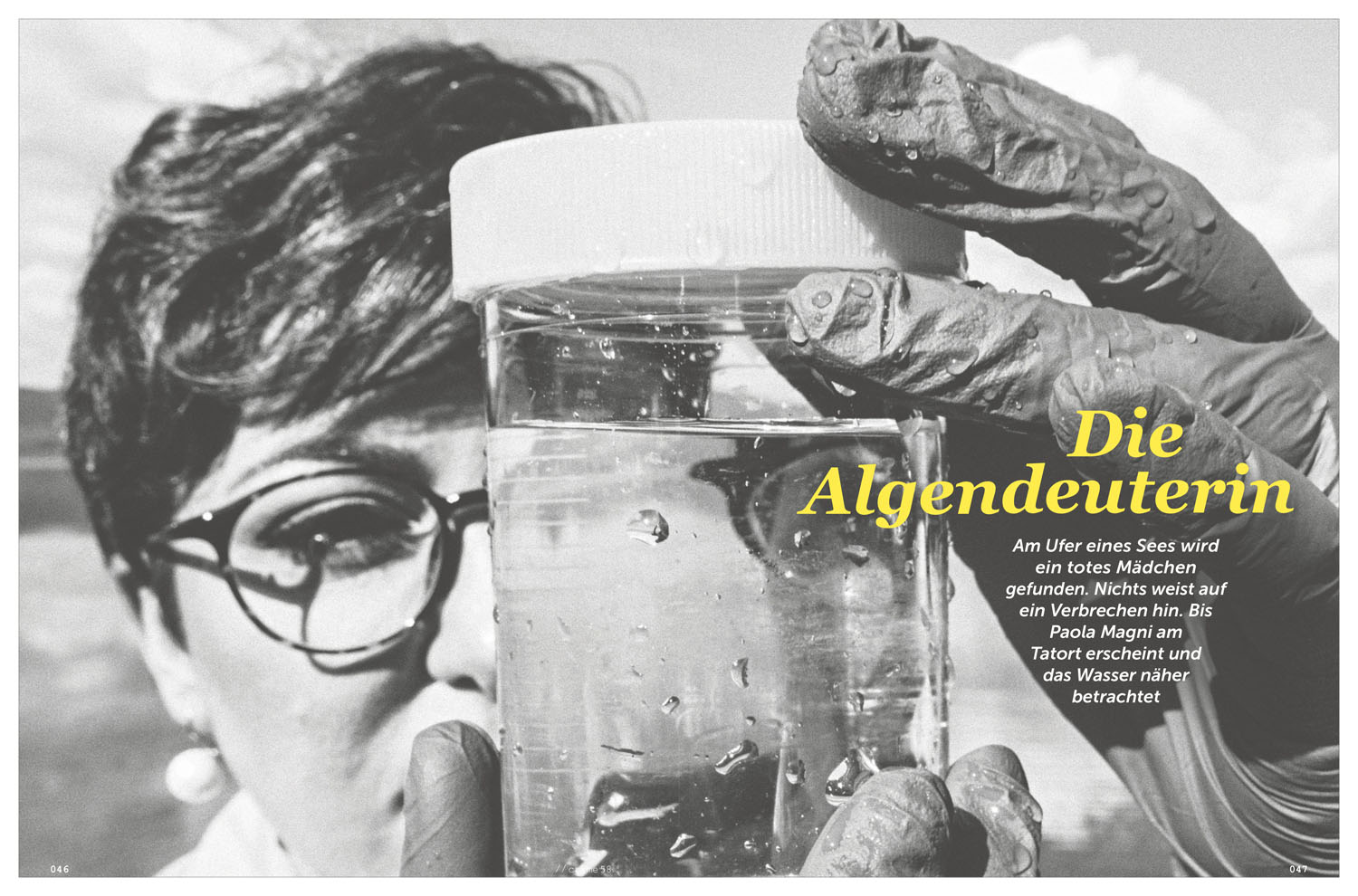 Crime Magazine: Die Algendeuterin (PDF opens in new tab)