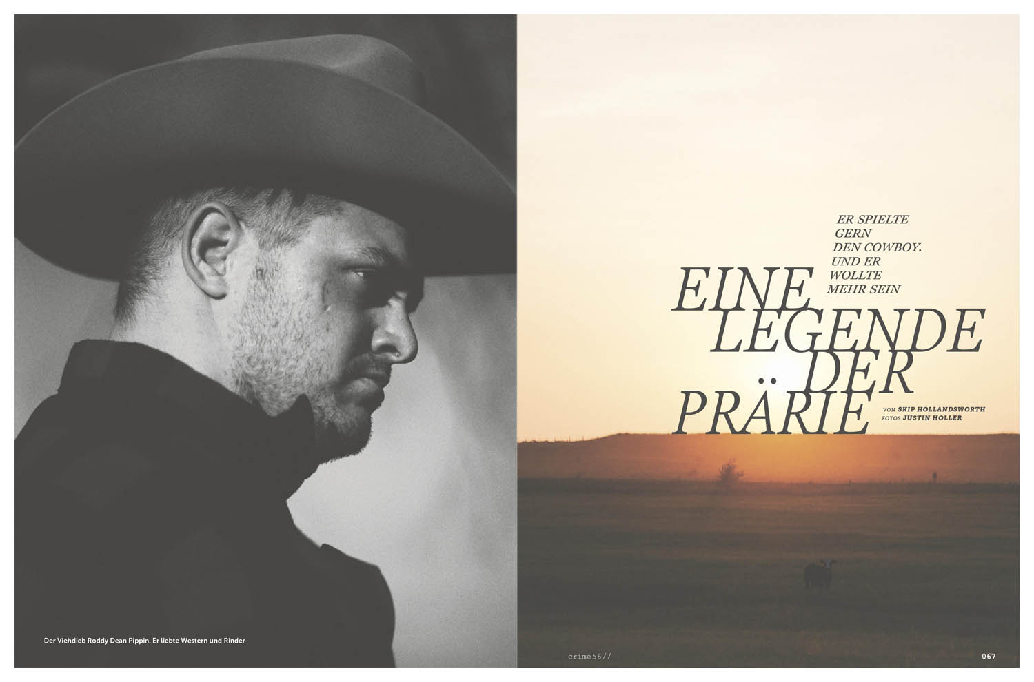 Crime Magazine: Eine Legende der Prärie (PDF opens in new tab)